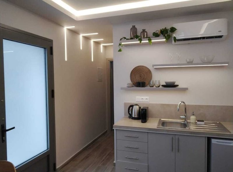 Alikon Adult Only Apartments in Neos Marmaras, Thessaloniki (Chalkidiki) Badezimmer