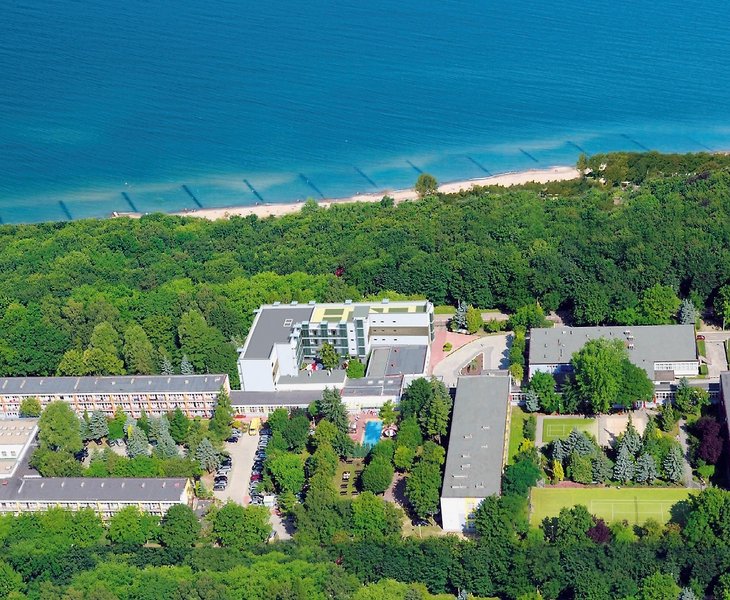 Kurhaus Verano in Kolberg, Außenaufnahme