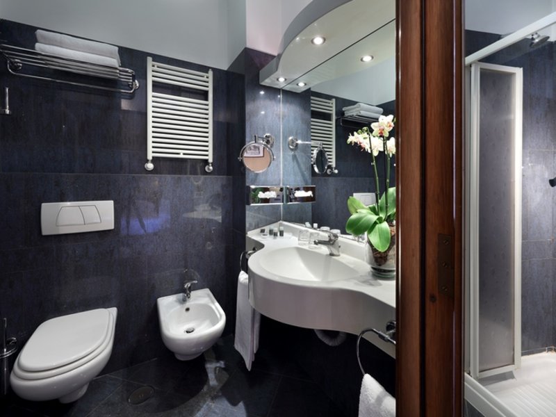 Exe Hotel della Torre Argentina in Rom, Rom-Fiumicino Badezimmer