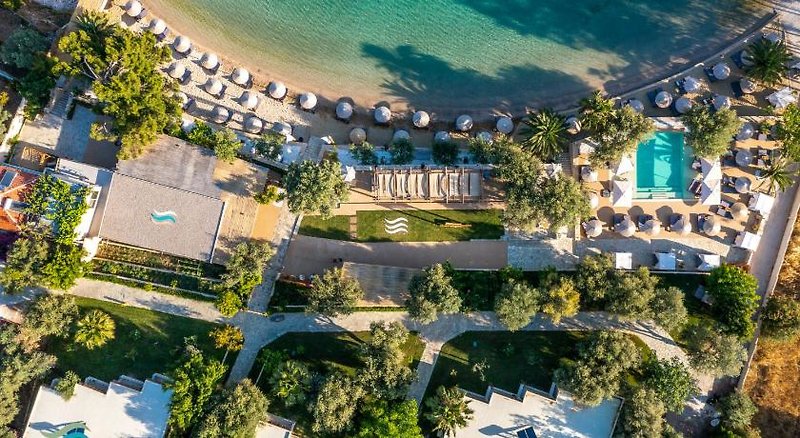 Plataria Seaside Resort in Plataria, Preveza (Epiros/Lefkas) Garten