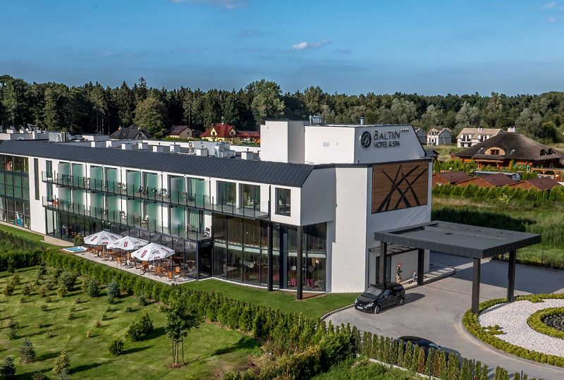 Baltin Hotel & SPA in Mielno, Warschau (PL) Außenaufnahme