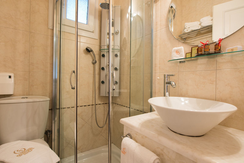 Enavlion Boutique Hotel Batagianni in Chrysi Ammoudia, Kavala (Thassos) Badezimmer