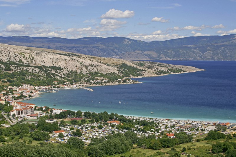 Valamar Camping Baka in Baka, Rijeka (Kroatien) Landschaft