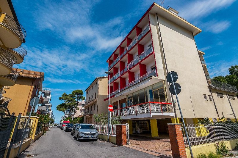 Albergo B&B Serafini in Rimini, Bologna Außenaufnahme