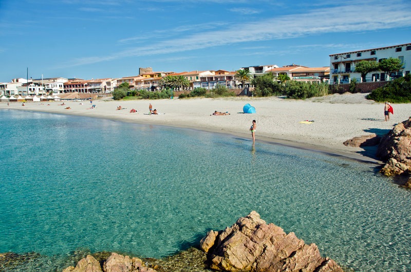 Residence Borgo di Mare in Trinità d'Agultu e Vignola, Olbia,Sardinien Strand