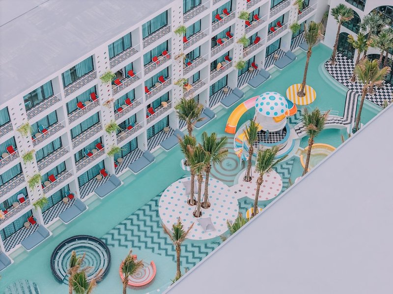 Hotel Sugar Marina POP, Kata Beach in Kata Beach, Phuket (Thailand) Landkarte