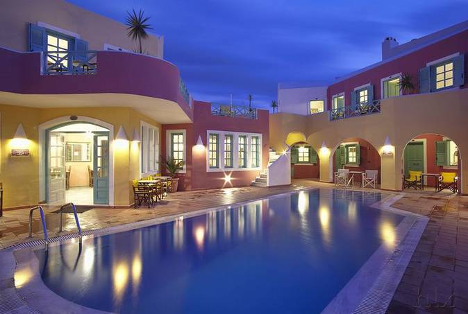 Hotel Nikolas in Karterados, Santorini Pool