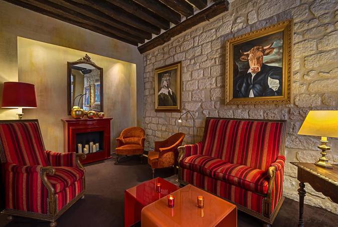 Saint Paul Rive Gauche in Paris, Paris-Charles De Gaulle Lounge/Empfang