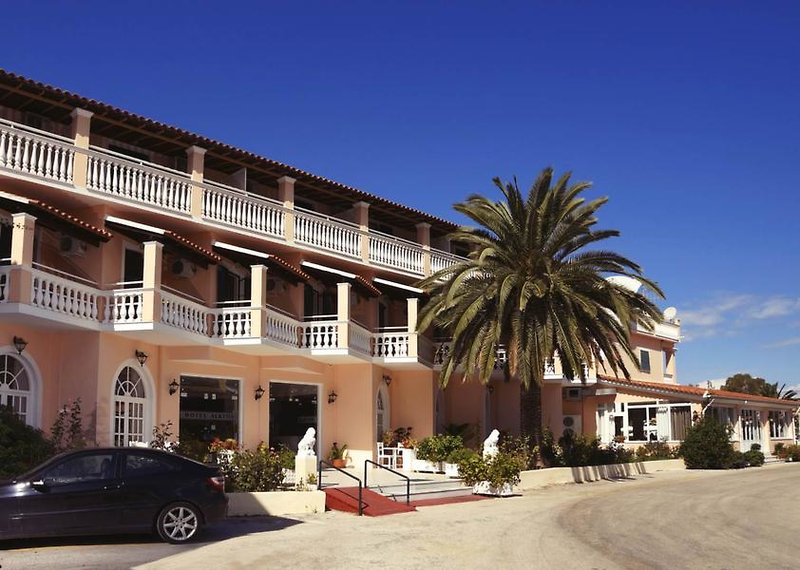 Alkyon Hotel in Sidari, Korfu Außenaufnahme
