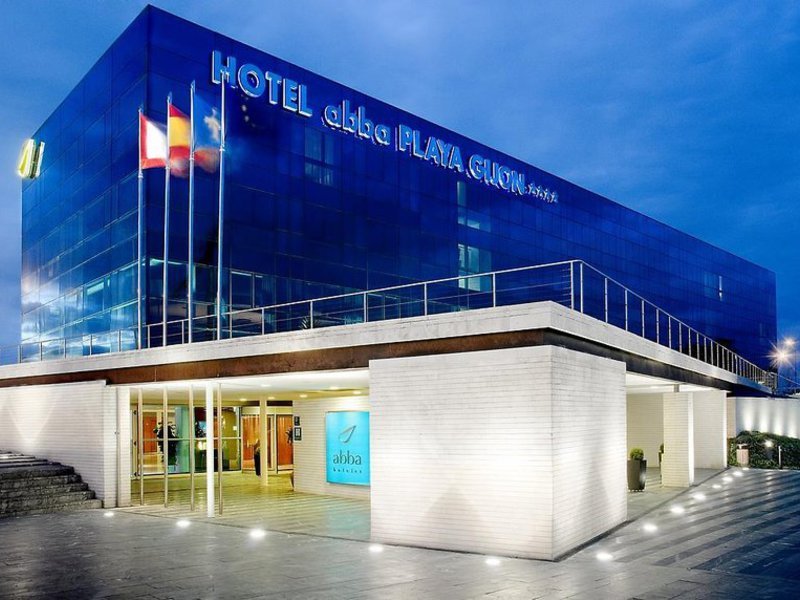 Abba Playa Gijon Hotel in Gijon, Asturias Außenaufnahme