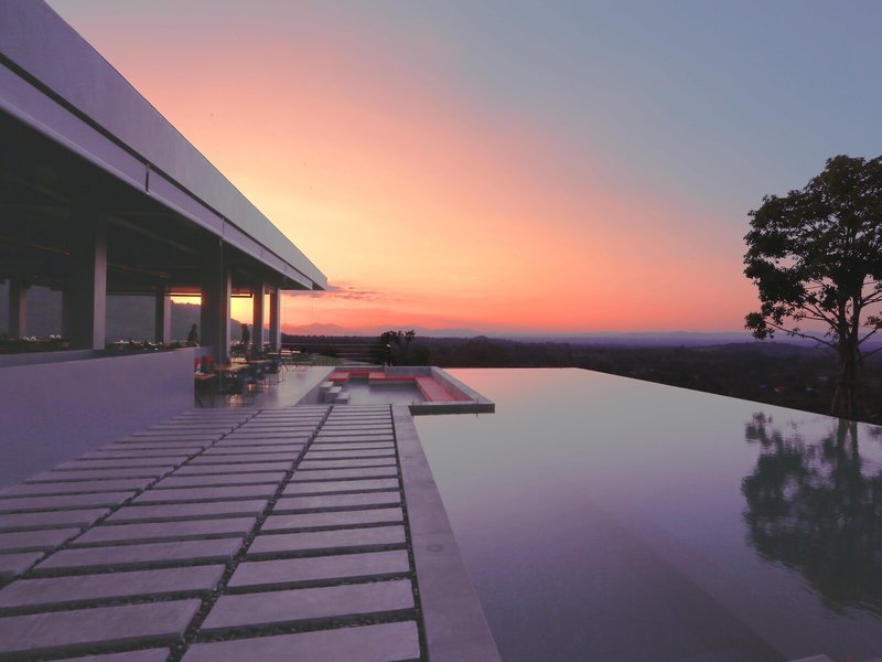 The Paz Khao Yai in Nong Sarai, Bangkok Terrasse