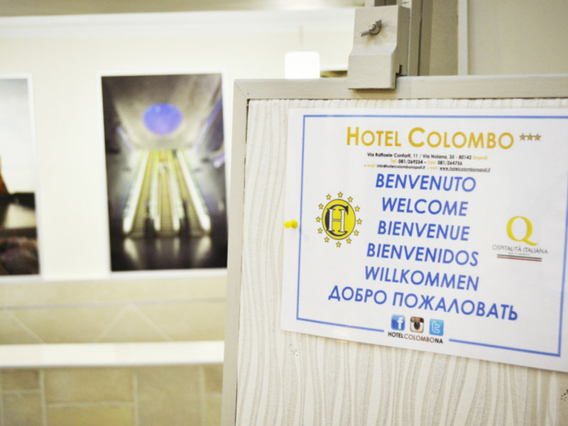 Hotel Colombo in Neapel, Neapel Lounge/Empfang