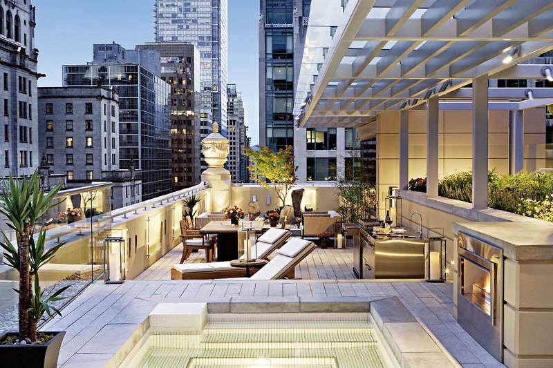 Rosewood Hotel Georgia in Vancouver, Vancouver Terasse