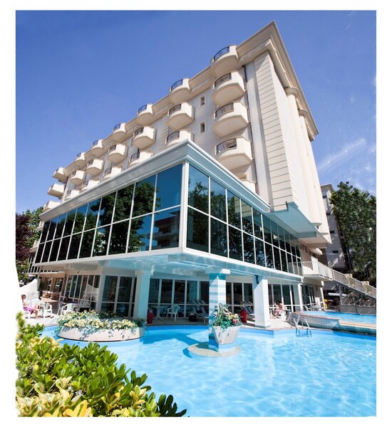 Hotel Michelangelo in Cesenatico, Rimini Außenaufnahme