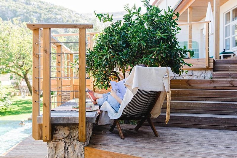 Cooking and Nature The Nest in Alvados, Lissabon Terrasse