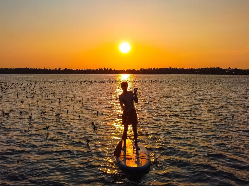 Koddu Kalpitiya in Kalpitiya, Colombo Landschaft