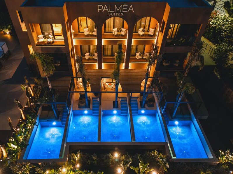 Palmea Suites in Pefki, Rhodos Außenaufnahme