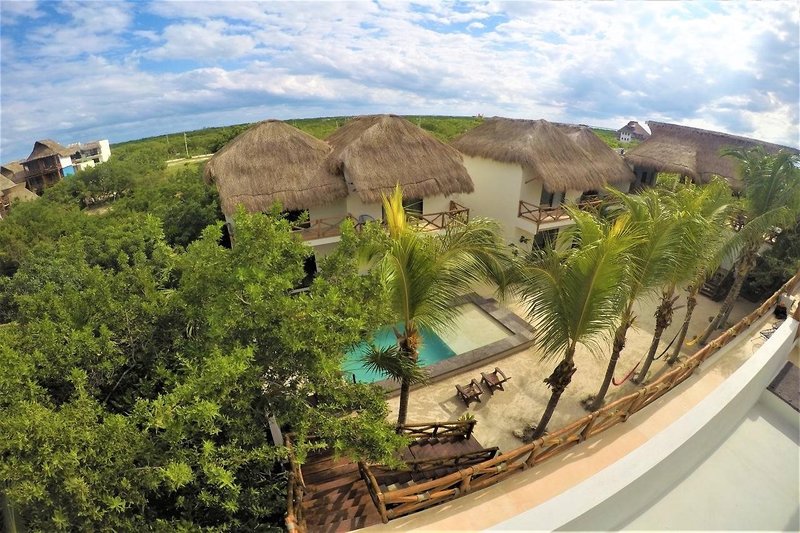 La Puerta Azul Beachfront Adults Only in Isla Holbox, Cancun Außenaufnahme