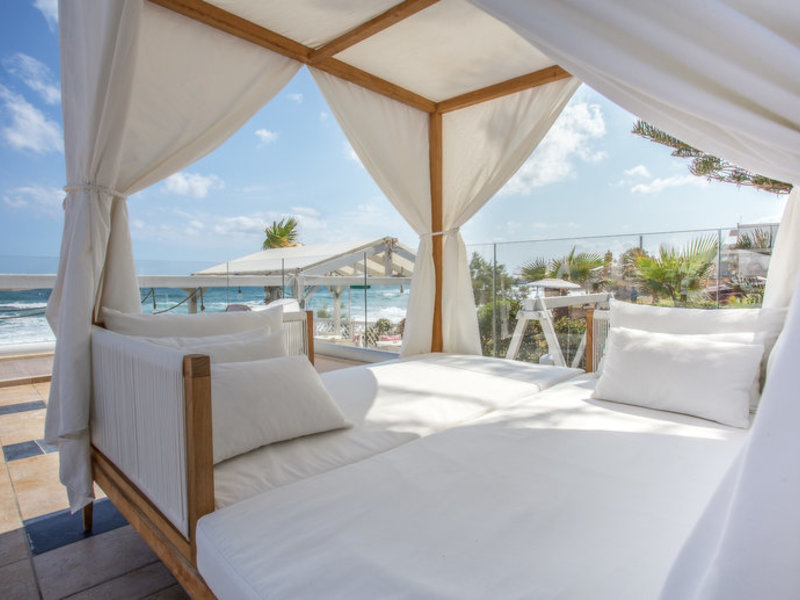 Petradi Beach Lounge Hotel in Rethymno, Chania (Kreta) Außenaufnahme