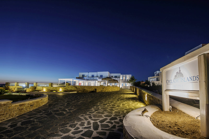 Hotel Cycladic Islands in Agia Anna, Santorini Außenaufnahme