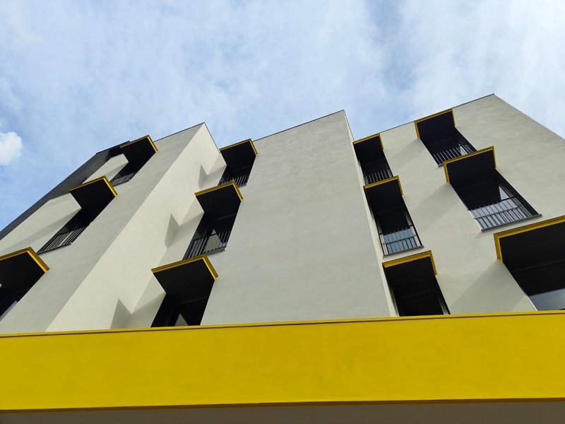Rolling Hotel in Casoria, Neapel Modellaufnahme