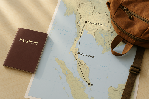 Thailand Route für Anfänger