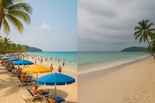 Hauptsaison und Nebensaison Thailand