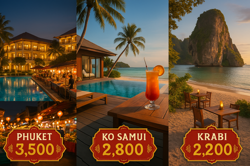 Phuket Ko Samui Krabi Vergleich