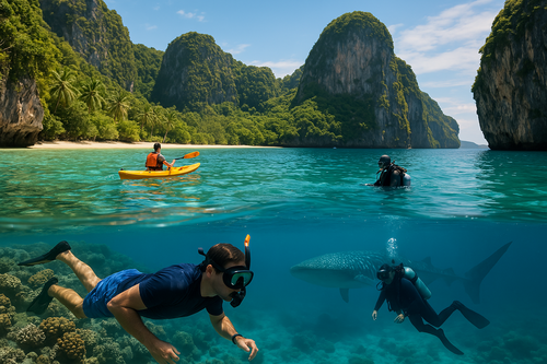 Schnorcheln, Tauchen, Kayak Thailand